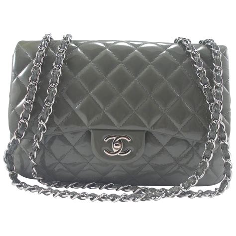 chanel grey bag colours|Chanel classic bag size.